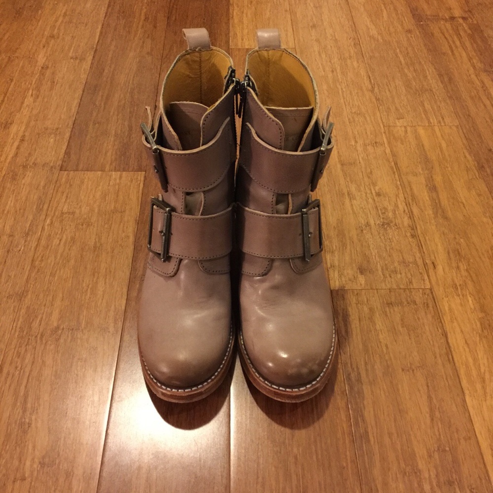 Frye Sabrina Double Buckle Boots